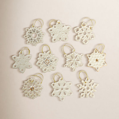 Ornament Trees 1" Porcelain Holiday Ornament