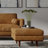 Morrison 33"W Upholstered Ottoman with Solid Wood Legs-1355206067