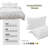100% Belgian Flax Linen Duvet Cover -1 Duvet Cover , Pillowcases,Breathable Farmhouse Comforter Cover With Coconut Button Closure-115073316-115073317