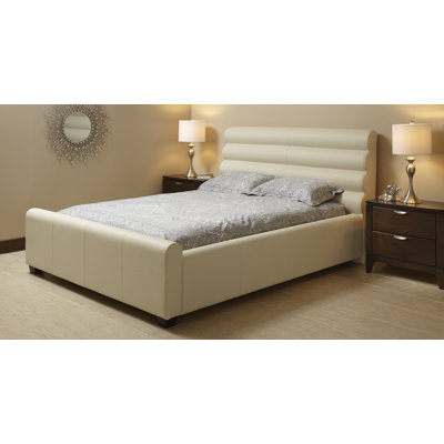 Lit plateforme tapissier