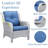 Bonia Patio Chair with Cushions-429826116