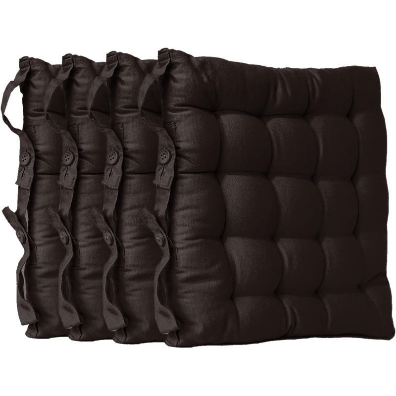 Chair Pad Cushion, Chocolate