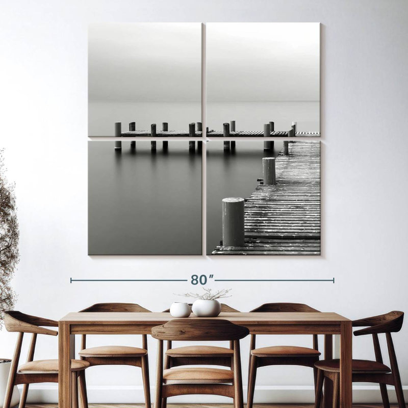 Aletra Monochrome Wood Dock