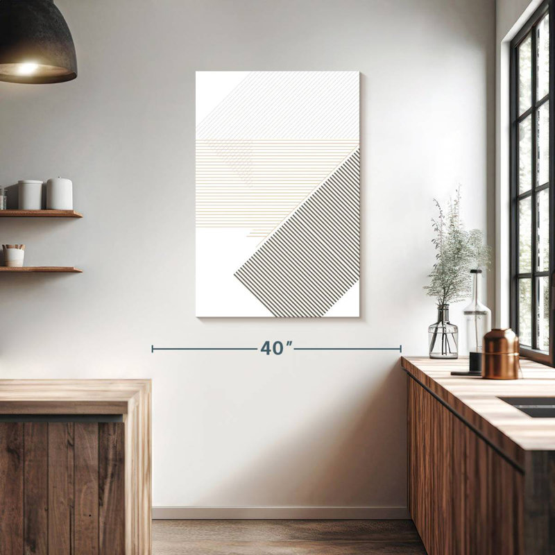 Avery Modern Lines II, 39" H x 26" W