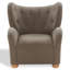 Galloway Wingback Accent Chair-1235473343