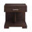 Niamey Walnut Finish End Table
