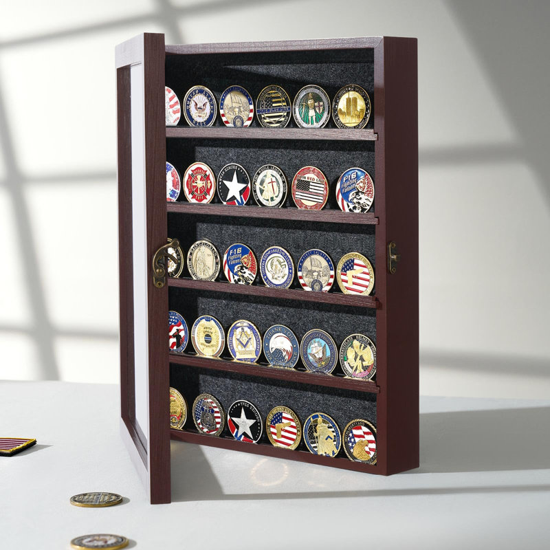 11X14inch Large Shadow Box Picture Frames Deep Shadow Boxes Display Cases With Removable Shelves, Wooden Memory Boxes For Keepsakes, Burgundy