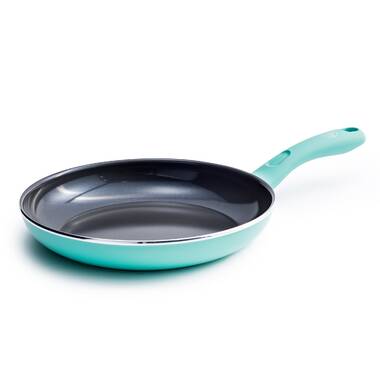 GreenLife Sandstone Healthy Ceramic Nonstick 15 Piece Set, Pink Color: Turquoise CC007346-001