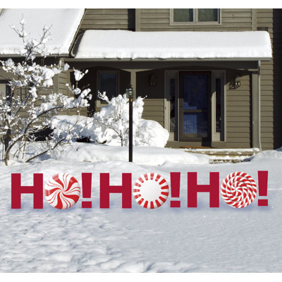 Ho! Ho! Ho! Piquet de jardin