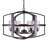 6 - Light Antique Bronze Lantern Pendant