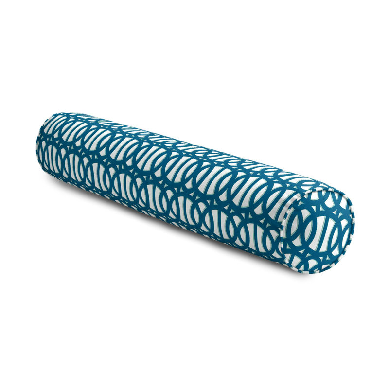Reflex Bolster Indoor/Outdoor Pillow Cover & Insert, 8" x 24", Regatta