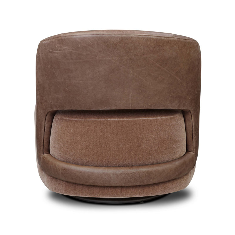 Andrina Swivel Armless Chair