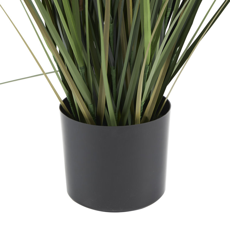 60 po Faux feuillage dans un vase décoratif