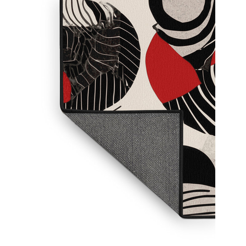 Radiant Flow Rug, Square 4'