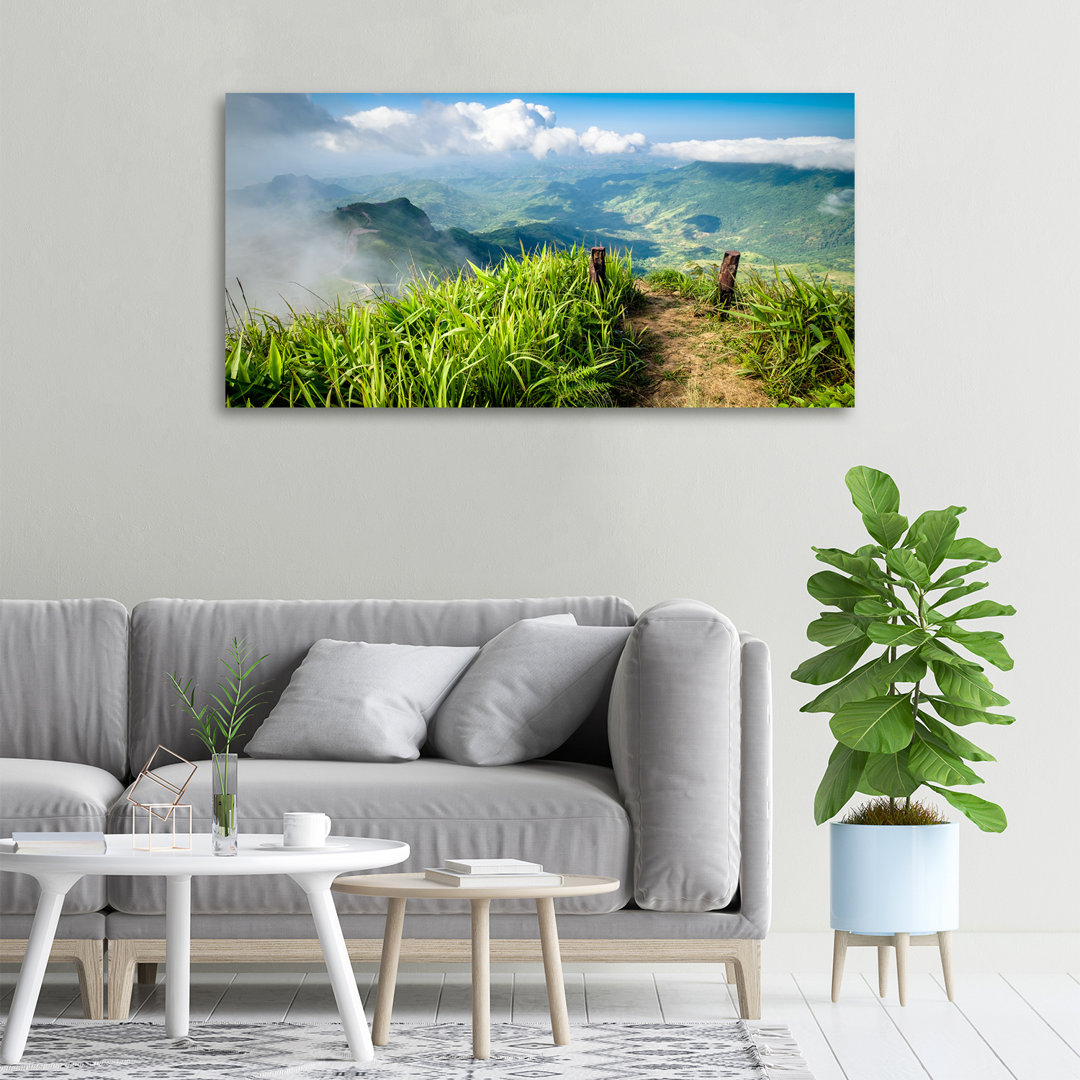 Trail at the Top - Kunstdrucke auf Leinwand - Wrapped Canvas