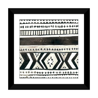 " Tribal Echo II " Graphic Art Print