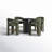 Darlington 5 - Person Pedestal Dining Set-88343516