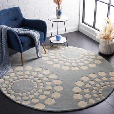 Campion Soho Hand Tufted Wool And Viscose Geometric Rug