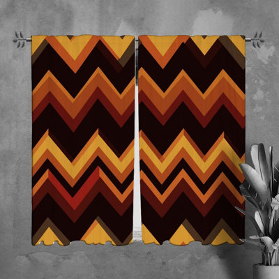 Paire de rideaux obscurcissant en polyester Maksims