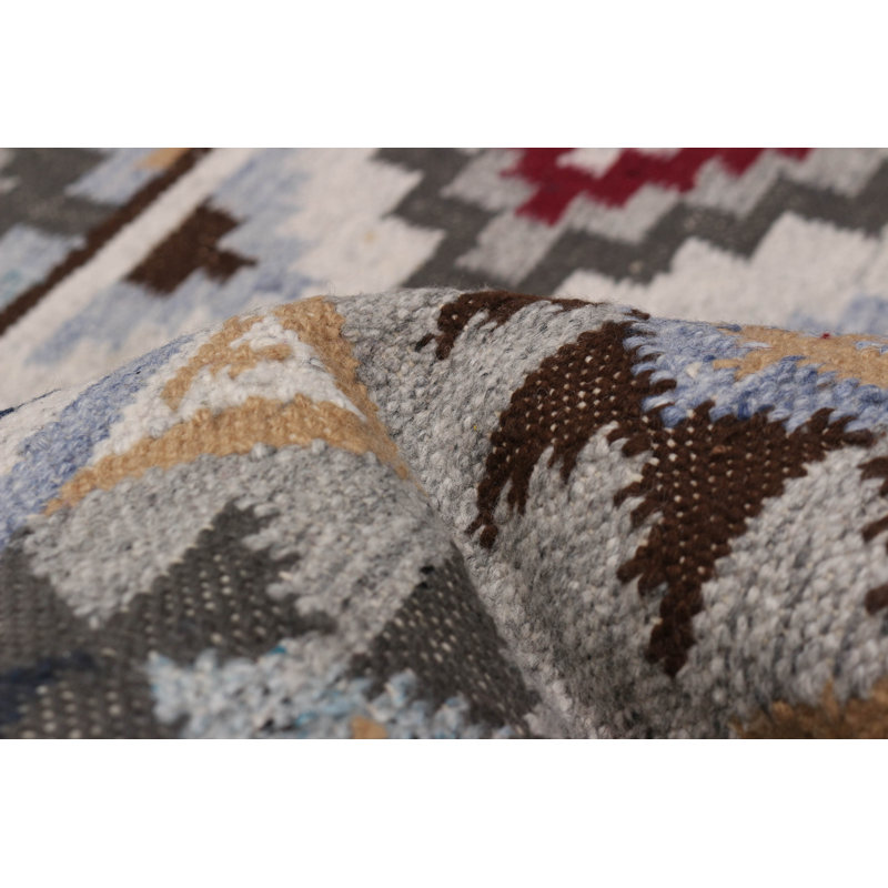 Kilim gris Ankara 5 pi 1 po x 8 pi 0 po
