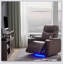 Fauteuil inclinable Power Motion avec port de charge USB et rangement pour bras cachés 2 porte-gobelets pratiques