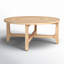 Peach Solid Wood Coffee Table