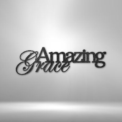 Scripture Walls Scripture Walls Amazing Grace James 4:6 Steel Sign Laser Cut Powder Coated Home & Office Metal Wall Decor Multiple Sizes & Colors