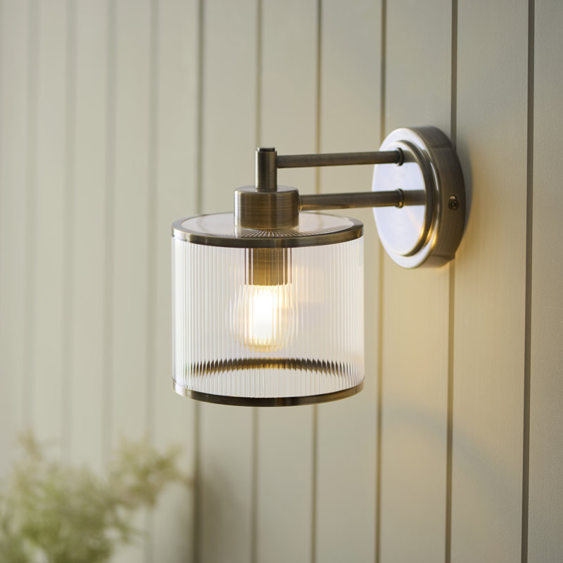 Anesty Steel Armed Sconce