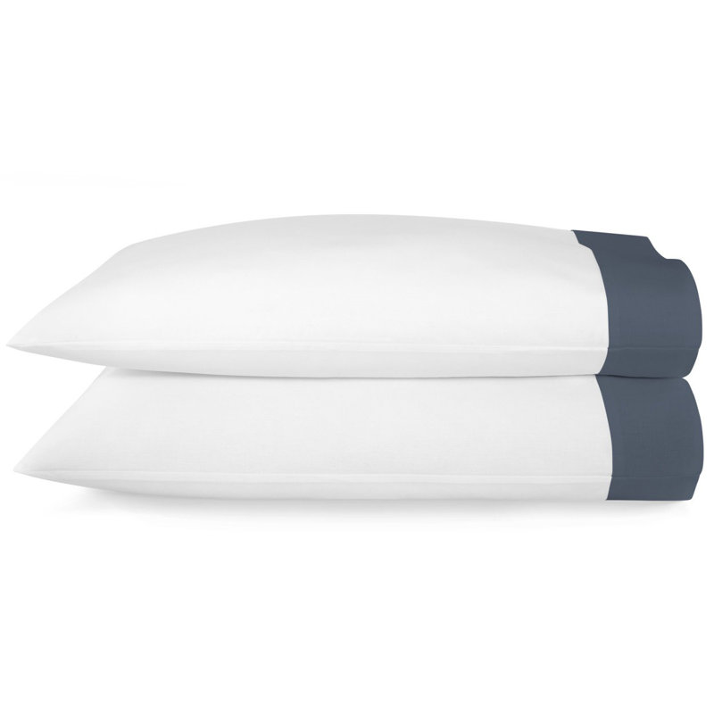 Mandalay Cuff 200 Thread Count 100% Cotton Pillowcase, Linen, King