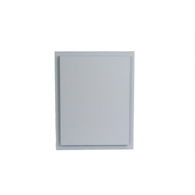 Armoire de salle de bain encastrée en bois massif l 15,5 po x H 23,5 po x P 3,5 po
