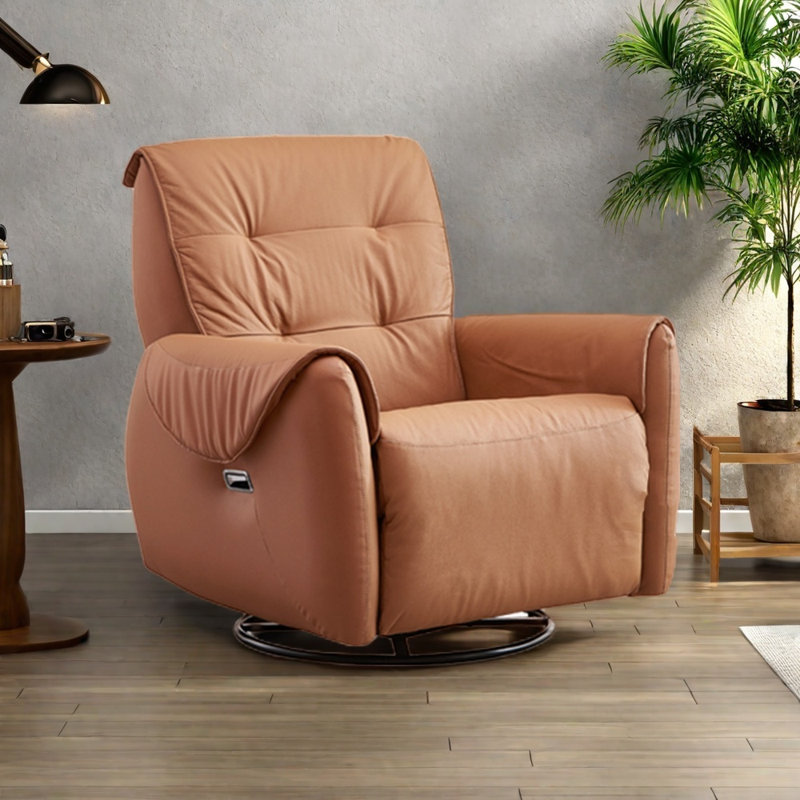 Solid wood comfortable lounge chair