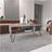 Vassel Coffee Table, Hairpin Legs, Two Shelves