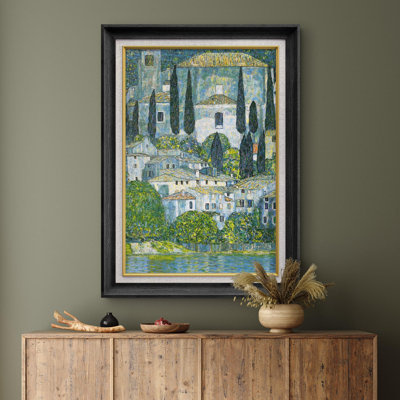" Church In Cassone " by Gustav Klimt