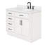 Meuble-lavabo simple en bois massif 42 po Tidworth avec plateau en quartz blanc 1,5 po-1737551883-1704940749-1737551881