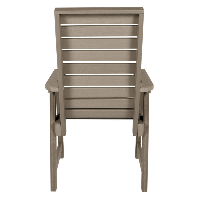 Chaise de patio Moroney, Brun bois