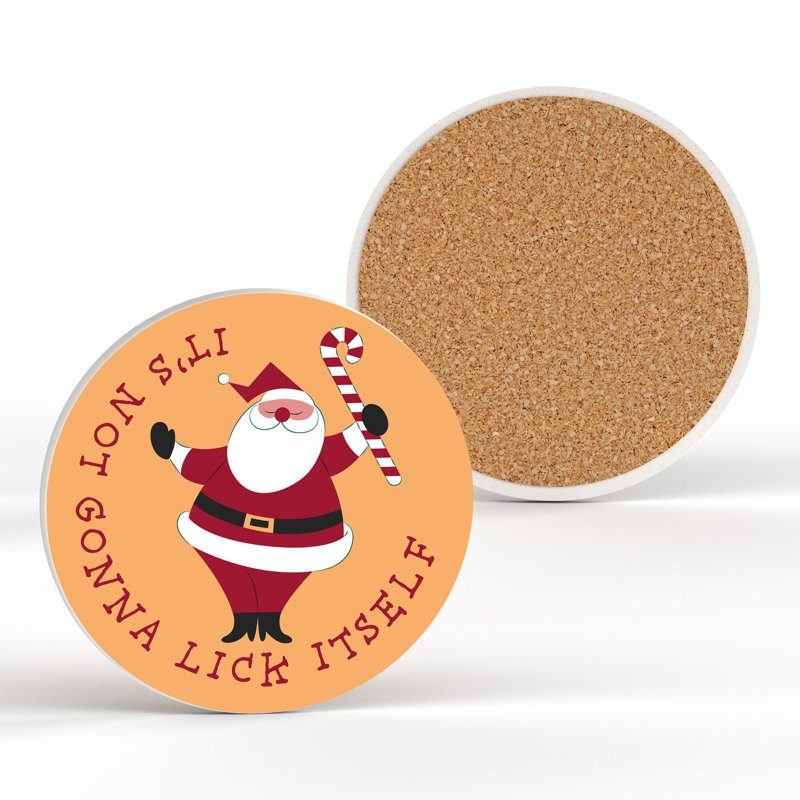 Carley Ceramic Round 1 Piece Coaster