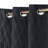 Vedder Modern Textured Waves Polyester Room Darkening Grommet Rod Pocket  Curtain Pair-513512956-452395149