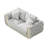 67'' Glitter Velvet Sofa with Gold Accent Arms-697533078-698052770