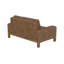 Structure et base en bois, causeuse