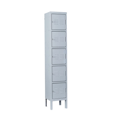 Kamberi Metal 5 - Tier 12'' School Locker with Key