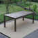 Krum Rectangular Mahogany Outdoor Dining Table