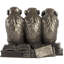 Hear-No, See-No, Speak-No Evil Monkeys Statue