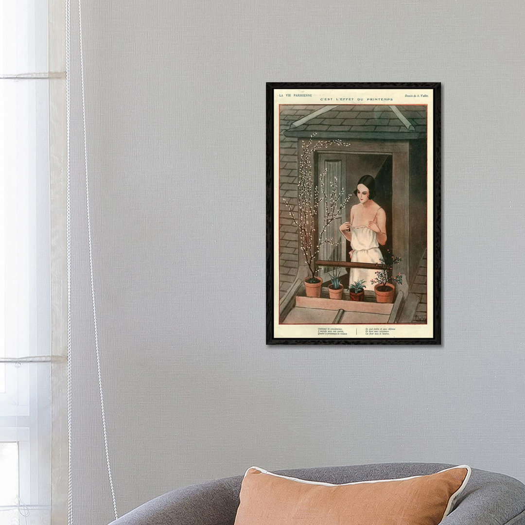 1925 La Vie Parisienne Magazine Plate von Armand Vallee - Gallery-Wrapped Canvas Giclée on Canvas