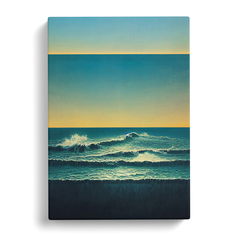 CAN-V0523-1547X Modern Ocean View Vol.1 - Wrapped Canvas Print, 60cm H x 40cm W x 3cm D