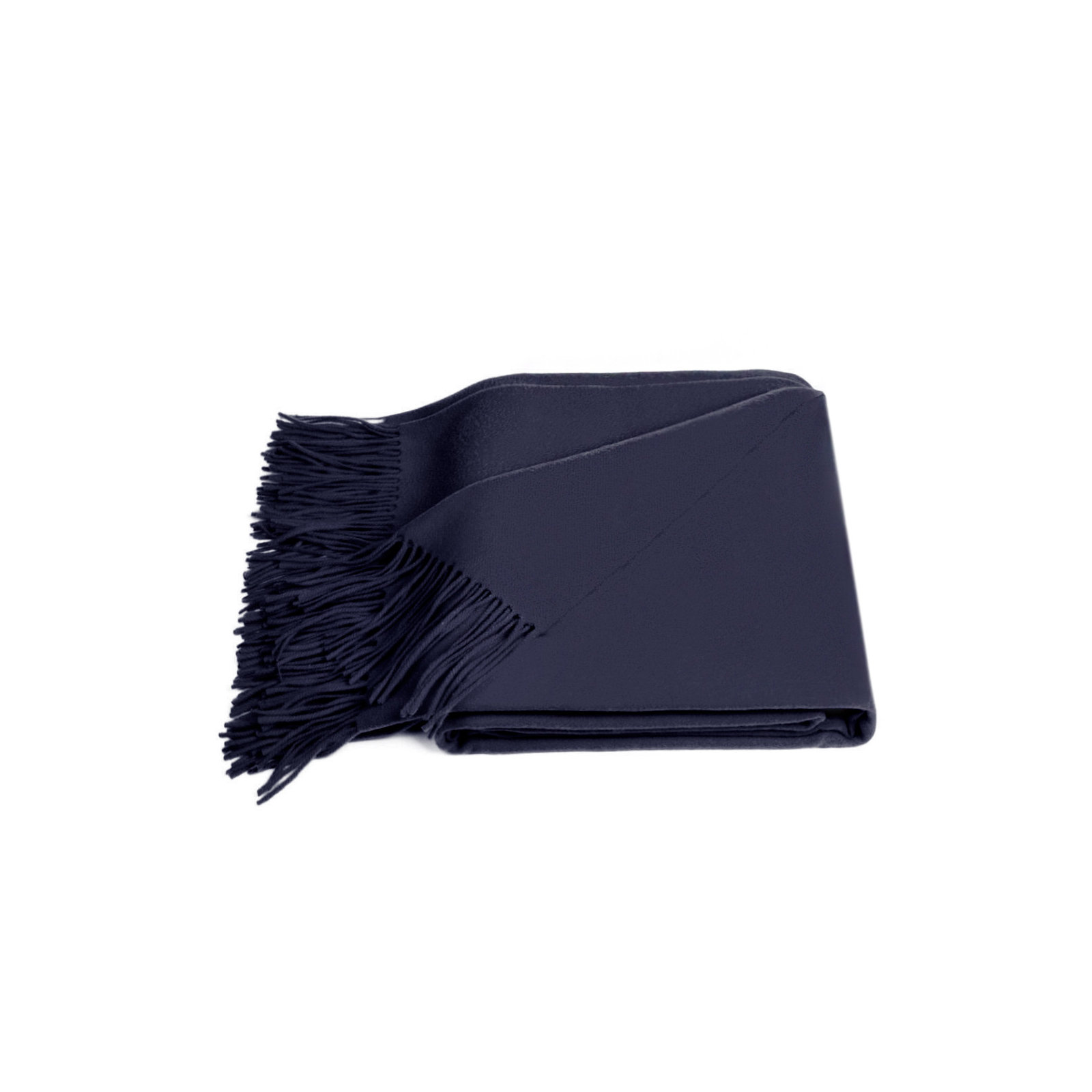 Hudie Quilted Throw Blanket, Navy