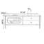 Table basse noire en bois massif et manufacturé-109308939