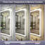 Miroir de salle de bain / de meuble-lavabo à DEL en verre trempé anti-buée certifié UL - Basics by Wayfair ™-1712504