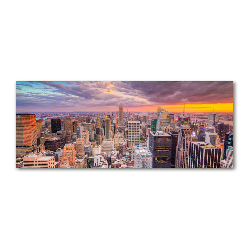 New York - Wrapped Canvas Print