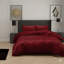 Microfiber Striped Duvet Cover Set with Matching Pillowcases and Stripe Fitted Sheet-117464237-117464239