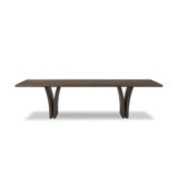 MARCON Oak Double Pedestal Dining Table